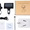 میکروسکوپ دیجیتال 1000X Portable Digital Microscope دارای نمایشگر 4.3 اینچی مدل DM4