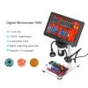 میکروسکوپ دیجیتال پرتابل 1200X مدل DM9 با نمایشگر 7 اینچی