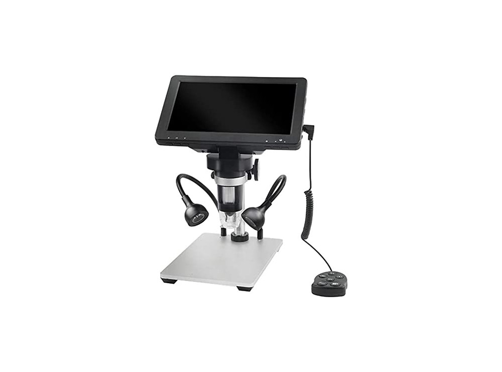 میکروسکوپ دیجیتال پرتابل 1200X مدل DM9 با نمایشگر 7 اینچی