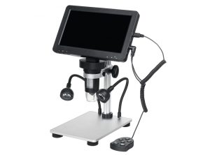 میکروسکوپ دیجیتال پرتابل 1200X مدل DM9 با نمایشگر 7 اینچی