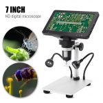 میکروسکوپ دیجیتال پرتابل 1200X مدل DM9 با نمایشگر 7 اینچی