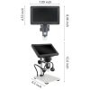 میکروسکوپ دیجیتال پرتابل 1200X مدل DM9 با نمایشگر 7 اینچی