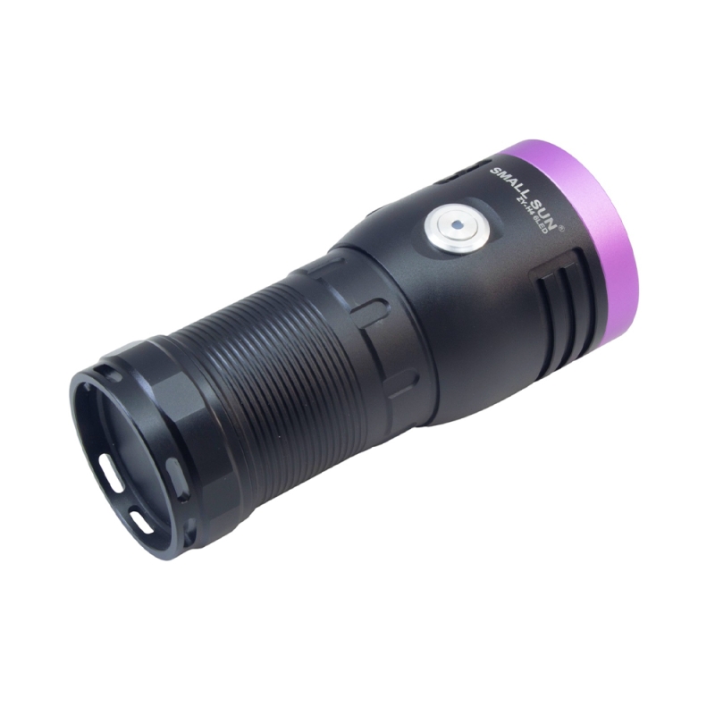 چراغ قوه UV بدنه فلزی 6LED اسمال سان SMALL SUN مدل ZY-H4