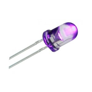 LED هایبرایت 5mm بنفش UV