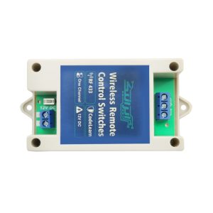 ریموت کنترلر تک کاناله صنعتی 433MHz کدلرن قابدار 12V DC ایرانیک به همراه ریموت