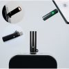 فندک الکترونیکی المنتی OTG جیبی مشکی با ورودی Type-C