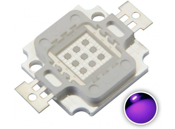 پاور LED 10W فرابنفش UV