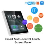 تاچ پنل هوم سنتر اندرویدی WiFi/Zigbee لمسی هوشمند 4 اینچ TUYA مدل S6E