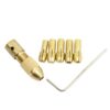 ست سه نظام پنج سر با قطر شافت 2.35mm و سایز مته 0.8mm تا 3mm