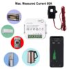 سوئیچ و ماژول اندازه‌گیری انرژی هوشمند TUYA مدل ST-1168 دارای ارتباط WiFi