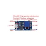 ماژول رگولاتور ولتاژ افزاینده HW-183 با ورودی Micro USB و جریان 2 آمپر